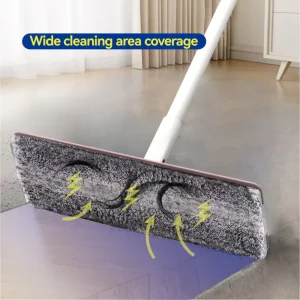 Microfiber Cloth Mop for Dry and Wet Cleaning of Hardwood and Tile Floors