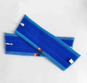 Microfiber Custom Trapezoidal Twist Coral Fleece Mop Cleaning Washable Strong Water Absorption Flat Mop Pads for Floor