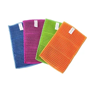 Microfiber Dish Cleaning Cloths for Kitchen Hand Washing
