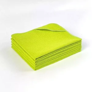 Microfiber Disposable Kitchen Towels Soft Absorbent Rags for Dish Cleaning Square Shape for Home Appliance and Bathroom Use