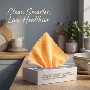 Microfiber Dual-Function Antivirals Cleaning Cloths Reusable Rags for Kitchen Dish Washing Strong Absorption Towels
