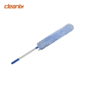 Microfiber Duster with Extra Long Telescopic Aluminium Handle Foldable and Extendable for Ceiling Fan Cleaning Washable Tool