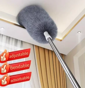 Microfiber Extendable Cleaning Brush Telescopic Duster Cleaner for Home Use Gap Dust & Mite Removal Tool
