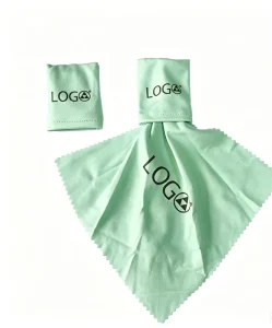 Microfiber Eyeglass Lens Cleaning and Wiping Cloth Soft and Portable with Custom logo Bag