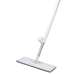 Microfiber Flat Mop Wet Dry Dual Use Household Floor Cleaning Mop for Living Room Bedroom Office Daily Cleaning