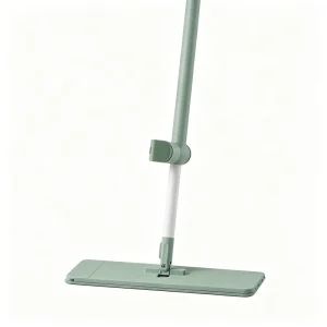 Microfiber Flat Mop with 360-Degree Rotatable Head, Vertical Storage