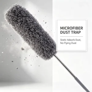 Microfiber Flexible Feather Duster Brush with Extension