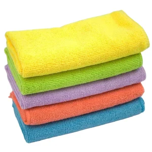 Microfiber Kitchen Common Dish Cloth Towel Making Fabric Terry Tea Towel for Cleaning Cloth With Logo