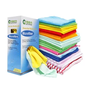 Microfiber Kitchen Dish Cleaning Cloth Boxed Drawer Factory Direct Customized High Absorbent Warp Knitted Style
