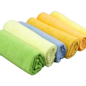Microfiber Kitchen Dish Towel for Windows Cleaning Items Lint Free Glass Cleaning Cloth
