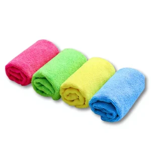 Microfiber Kitchen Towel Cleaning Rag Water-Absorbent Cloth for Car Furniture and Table Wiping