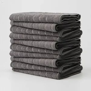 Microfiber Kitchen Towel Dish Cloths Multi-Function Striped Towel Household Cleaning Big Towel