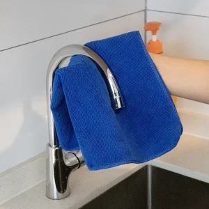 Microfiber Kitchen Towel Superfine Fiber Quick-Dry Water-Absorbing Lint-Resistant Scouring Cloth