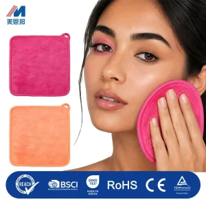 Microfiber Makeup Remover Face Cleaning Wipes Reusable Hand Towels
