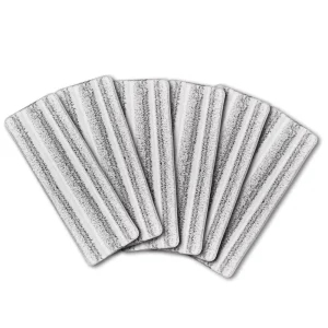 Microfiber Mop Pad Steel Pole Eco Friendly Easy Replaceable Head Flat Mop Washable Household Replacement Cleaning Pads