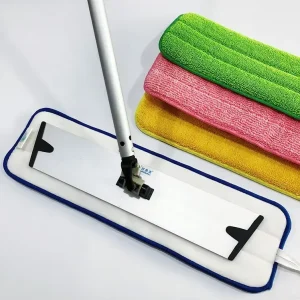 Microfiber Mop Pad with Twist Yarn Design, Customizable Colors, and 5 Mopheads