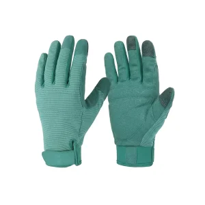 Microfiber Palm Silicone Non-Slip Knitted Back Breathable Wear-Resistant General Purpose Work Safety Gloves