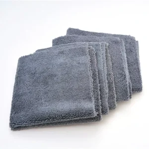 Microfiber Square Multifunctional Double Sided Dish Towel with Silver Wire for Kitchen Stove and Dish Cleaning