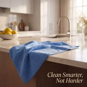 Microfiber Square Plain Cleaning Cloth Reusable Lint-Free Quick Dry Towel Home Kitchen Dish Washing Car Cleaning Cloth