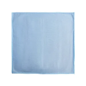 Microfiber Square Scouring Pad Durable Lint Free Water Mark Special Absorbent Cloth for Wine Glasses Mirror Cleaning