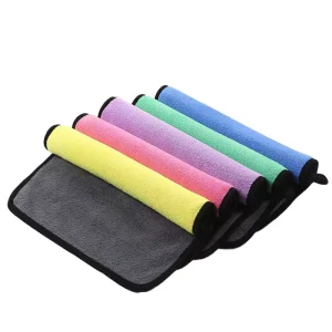 Microfiber Super Soft Double Sided Absorbent Coral Fleece Multi Size Kitchen Towel