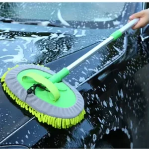 Microfiber Telescopic Long-Handle Car Wash and Dust Removal Brush