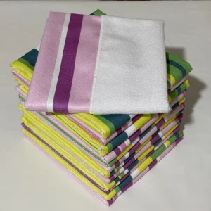 Microfiber Terry Fabric Print Absorbent Kitchen Towel Dish Cleaning Cloth Rags