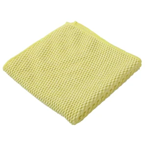 Microfiber Towel Rice Pattern Cleaning Cloth for Car Cleaning