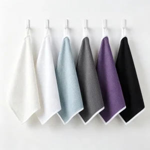 Microfiber Waffle Weave Reusable Kitchen Tea Towels
