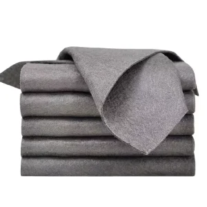 Microfiber Window Cleaning Rag Thickened Lint-Free Absorbent Household Cloth