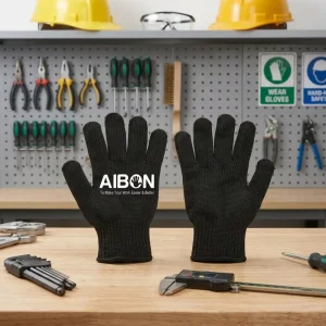 Microfoam Nitrile-Coated HPPE Work Gloves with Non-Slip Grip for Safety and Protection