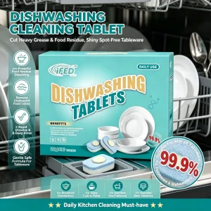 Mild Dishwashing Tablets for Family Kids Tableware and Daily Dish Washing