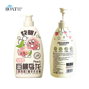 Milk Tea Fragrance Dish Wash Liquid Vegetable Fruit Detergent Liquid Kitchen Dish Washing Liquid