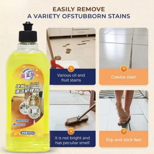 Milletvit Eco Friendly Disposable Wax Polish Liquid for Kitchen Bathroom Flooring Solvent Based Cleaner 5% 15% Active