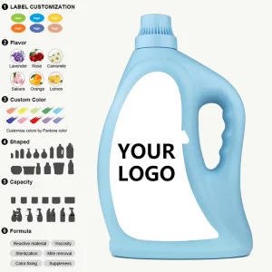 Milletvit Eco Friendly Portable Liquid Laundry Detergent Natural Fragrance 5% 15% for Ingredients for Apparel Fix Color