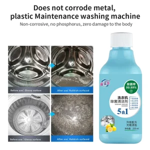 Millievit Professional Eco Friendly Liquid Washing Machine Cleaner 5% 15% for Ingredients Automatic No Disassembly Safe Odor