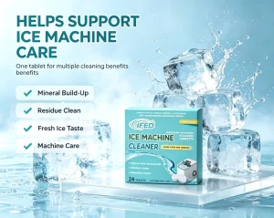 Mineral Scale Dissolver and Ice Maker Cleaner for Household Kitchens