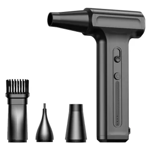 Mini 130000 RPM Turbo Jet Fan Electric Air Duster, Rechargeable, for Barber and Car Drying