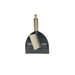 Mini Bamboo Eco Cleaning Brooms & Dustpans Set for Home