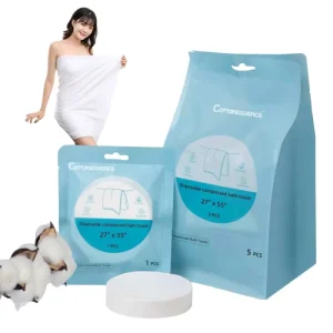 Mini Compressed Nonwoven Viscose Disposable Towel Capsules Magic Face Care Outdoor Travel Cloth Wipes Paper Tissue Makeup