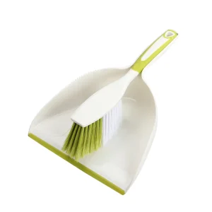 Mini Desk Broom and Dustpan Set PET PP Broom Head Home Cleaning Tool for Desktop Use Small Plastic Broom Stick