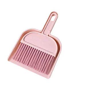 Mini Desktop Cleaning Brush and Dustpan Set With Hanging Small Broom