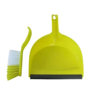 Mini Dustpan and Brush Set Tabletop Cleaning Scoop Portable Hand Broom for Kitchen Counter