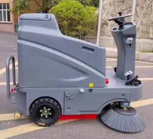 Mini Electric Battery Floor Sweeper for Supermarket and Shop Cleaning
