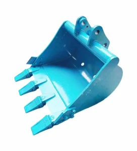 Mini Excavator Bucket Teeth for Kubota U20 (550) 2 Tons Standard Scoop Bucket Construction Machinery Parts