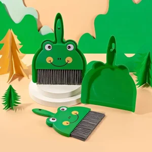 Mini Hand Broom and Dustpan Set Small Dust Pans with Brush Set Cleaning Tool for Desk Car Home