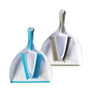 Mini Home Use Desk Cleaning Multi-functional PET Brush & Broom Head with Scraper Dustpan Set NO.7606 Durable Modern