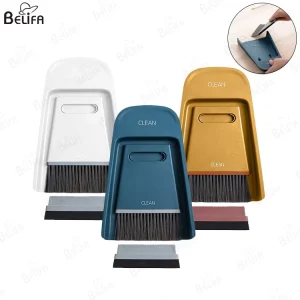 Mini Keyboard Powder Cleaning Broom and Dustpan Assembly Set Broom Handle Desktop Sweep Magic Small Broom Cleaning Brush