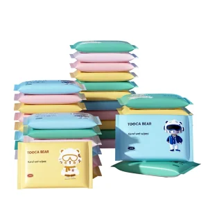 Mini Pack Household-Size Eco-Friendly Nonwoven Extra-Soft Wet Wipes 16×13cm