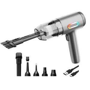 Mini Vacuum Cleaner and Air Duster Handheld Car Vacuum Cleaner for Vehicle Home Office Pet Hair